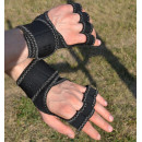 Рукавички для фітнесу MadMax MFG-303 MAXGRIP neoprene wraps Black/Grey L/XL