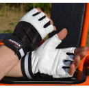 Рукавички для фітнесу MadMax MFG-248 Clasic White XXL