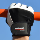 Рукавички для фітнесу MadMax MFG-444 Fitness White XXL