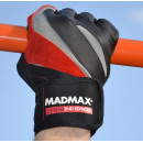 Рукавички для фітнесу MadMax MFG-568 Extreme 2nd edition Black/Red S