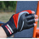 Рукавички для фітнесу MadMax MFG-568 Extreme 2nd edition Black/Red XL