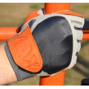 Рукавички для фітнесу MadMax MFG-850 Crazy Grey/Orange M