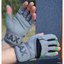 Рукавички для фітнесу MadMax MFG-860 Wild Grey/Green M