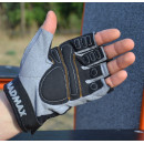 Перчатки для фитнеса MadMax MFG-871 Damasteel Grey/Black XXL