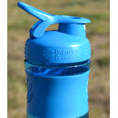 Шейкер спортивный (бутылка) BlenderBottle SportMixer Flip 28oz/820ml Cyan