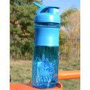 Шейкер спортивный (бутылка) BlenderBottle SportMixer Flip 28oz/820ml Cyan