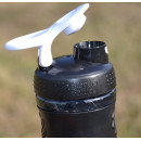 Шейкер спортивный (бутылка) BlenderBottle SportMixer Flip 20oz/590ml Black/White