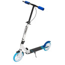 Самокат с ручным тормозом Razzo CITY 200 мм. алюминиевый HUL1-200 White/Blue