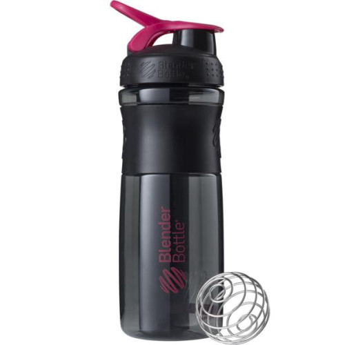 Шейкер спортивный (бутылка) BlenderBottle SportMixer Flip 28oz/820ml Black/Pink