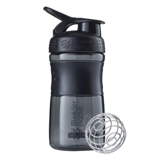 Шейкер спортивный (бутылка) BlenderBottle SportMixer Flip 20oz/590ml Black