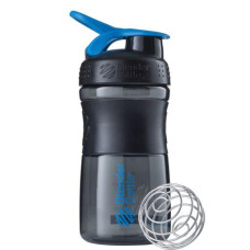 Шейкер спортивный (бутылка) BlenderBottle SportMixer Flip 20oz/590ml Black/Cyan