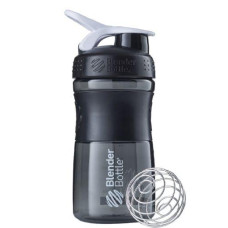 Шейкер спортивный (бутылка) BlenderBottle SportMixer Flip 20oz/590ml Black/White