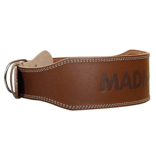 Пояс для важкої атлетики MadMax MFB-246 Full leather шкіряний Chocolate brown XL