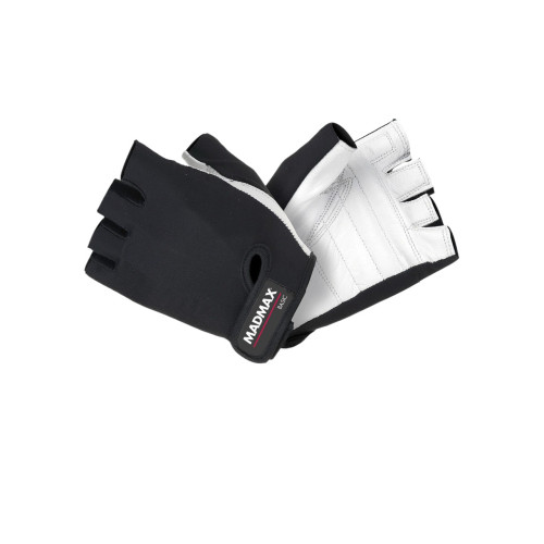 Рукавички для фітнесу MadMax MFG-250 Basic White M