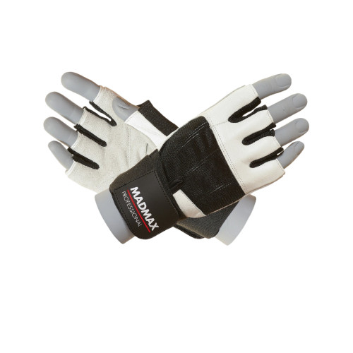 Рукавички для фітнесу MadMax MFG-269 Professional White S