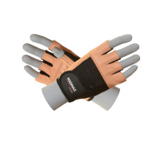 Рукавички для фітнесу MadMax MFG-444 Fitness Brown XXL