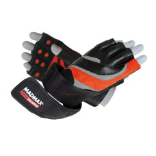 Рукавички для фітнесу MadMax MFG-568 Extreme 2nd edition Black/Red XL