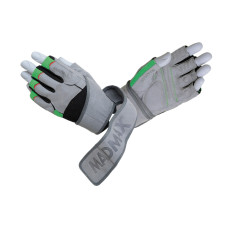 Рукавички для фітнесу MadMax MFG-860 Wild Grey/Green M