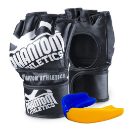 Перчатки для ММА Phantom Blackout Black S/M