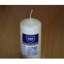 Свічка столова циліндр Bispol AURA Candles sw50_100_011 Молочний