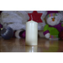 Свічка столова циліндр Bispol AURA Candles sw50_100_011 Молочний