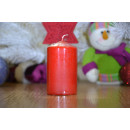 Свічка столова циліндр Bispol AURA Candles sw50_100_030 Червоний