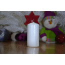 Свічка столова циліндр Bispol AURA Candles sw50_100_090 Білий