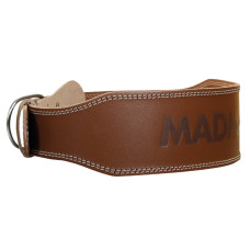 Пояс для важкої атлетики MadMax MFB-246 Full leather шкіряний Chocolate brown XXL