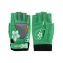 Рукавички для фітнесу MadMax MFG-710 Jungle Green/Cream L
