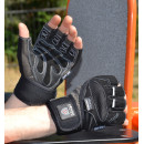 Рукавички для фітнесу Power System PS-2850 Raw Power Black/Grey M
