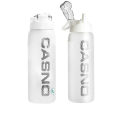 Пляшка для води CASNO 1000 мл KXN-1247 Біла