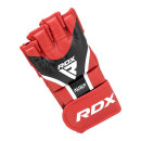 Перчатки для RDX AURA PLUS T-17 Red/Black S (капа в комплекте)