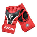 Перчатки для RDX AURA PLUS T-17 Red/Black S (капа в комплекте)