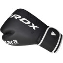 Боксерські рукавиці RDX F6 Kara Matte White 16 унцій (капа в комплекті)