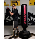 Рукавиці для ММА RDX F6 KARA Matte Red Plus L/XL (капа у комплекті)