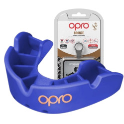 Капа OPRO Bronze взрослая (возраст 11+) Blue (art.102500002)