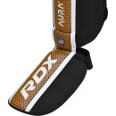 Захист гомілки та стопи RDX SHIN INSTEP AURA PLUS T-17 Black Golden XL