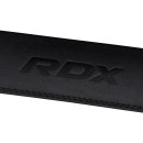 Пояс для важкої атлетики RDX 4 шкіряний Full Black XL