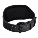 Пояс для важкої атлетики RDX 6 шкіряний Full Black 2XL