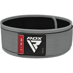 Пояс для тяжелой атлетики RDX RX1 Weight Lifting Belt Grey M