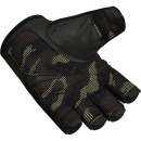 Рукавички для фітнесу RDX T2 Half Brown M