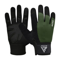 Перчатки для фитнеса RDX W1 Full Finger Army Green L