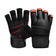 Перчатки для фитнеса RDX L7 Micro Plus Red/Black L