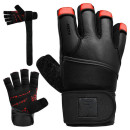 Перчатки для фитнеса RDX L7 Micro Plus Red/Black XL
