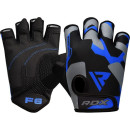 Перчатки для фитнеса RDX F6 Sumblimation Blue L