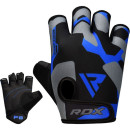 Перчатки для фитнеса RDX F6 Sumblimation Blue XL