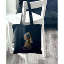 Екошопер BookOpt BK4074 VERMEER "Дівчина з перловою сережкою" чорний
