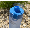 Пляшка для води CASNO 650 мл KXN-1157 Блакитна