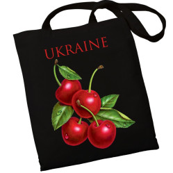 Экошопер BookOpt ВК4078 Ukraine Вишенка, Черный