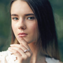 Срібна каблучка з білим фіанітом Svitozar 521